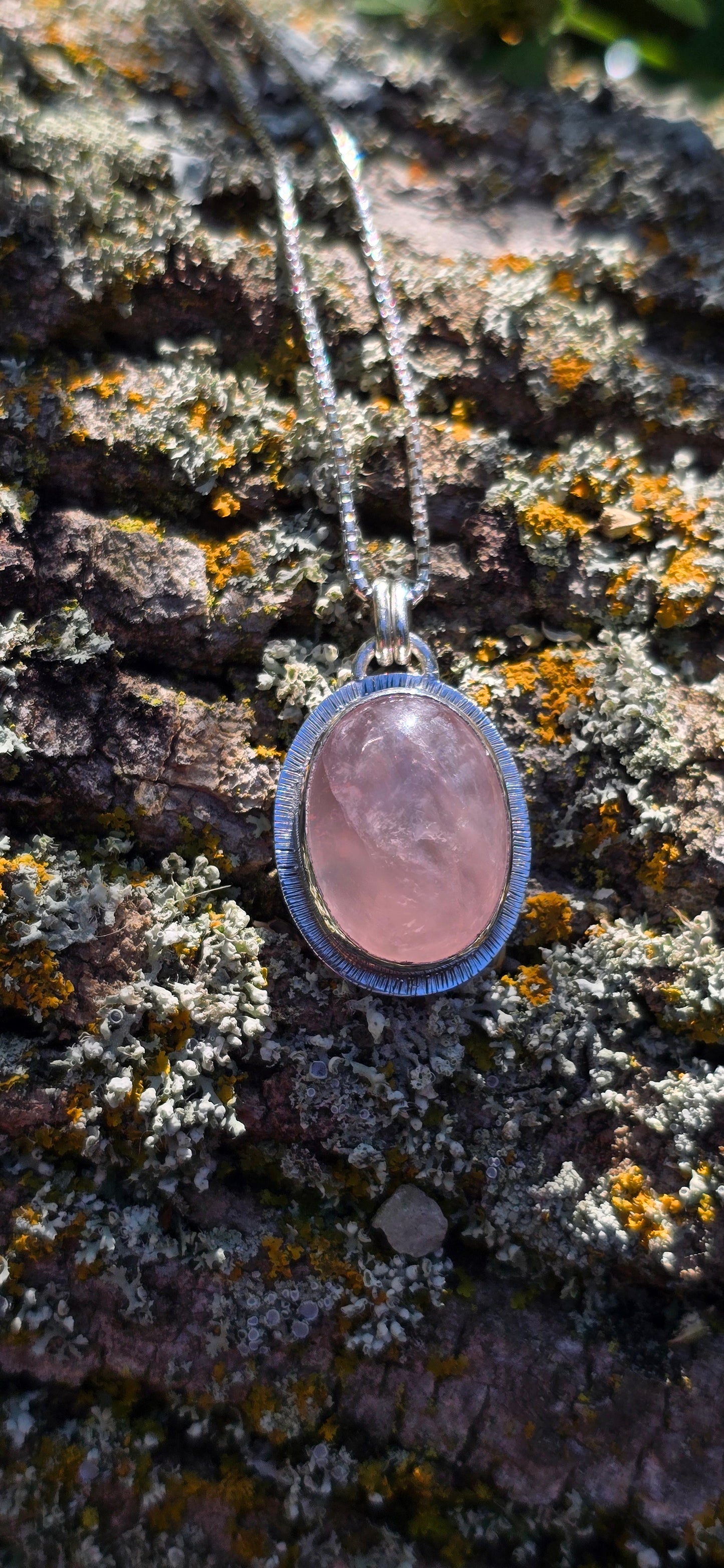 Rose Quartz Pendant