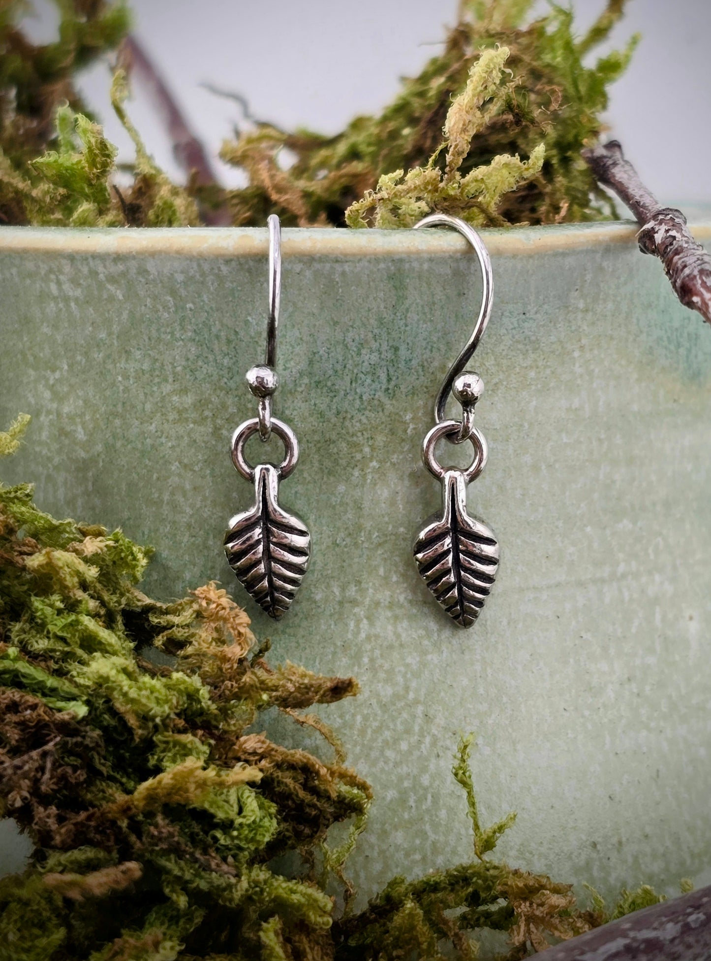 Timeless Leaf Drop Earrings