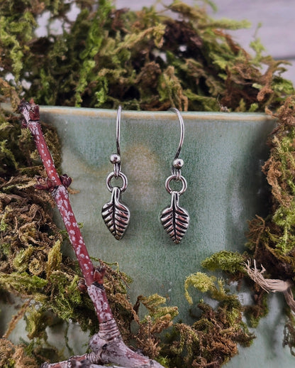 Timeless Leaf Drop Earrings