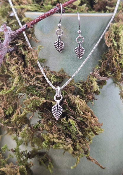 Timeless Leaf Drop Earrings
